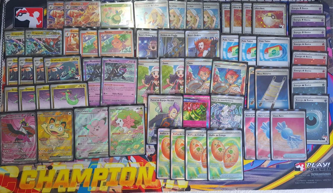 Dragapult/Blaziken list used at the Forfun League Cup